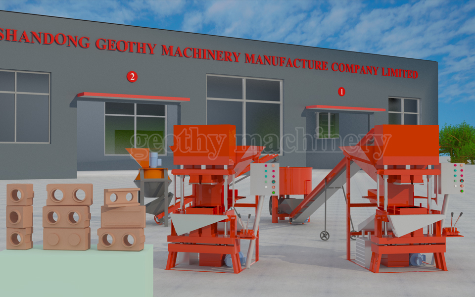 eco block machine line